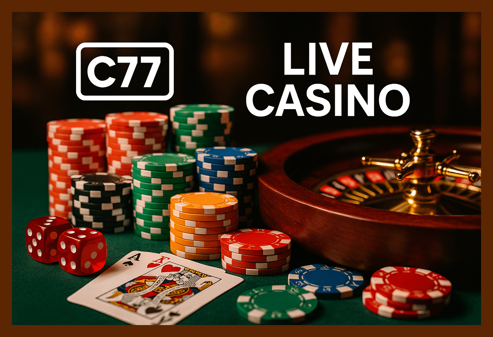 O C77 Live Casino lança promoções regularmente
